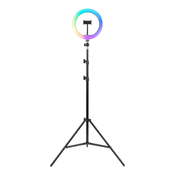 HAVIT ST7026 Selfie Stick támogatás, RGB LED, fekete