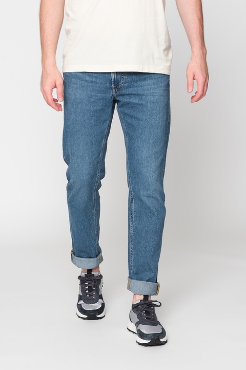 Lee, Blugi drepti cu 5 buzunare Daren, Albastru, W32-L32