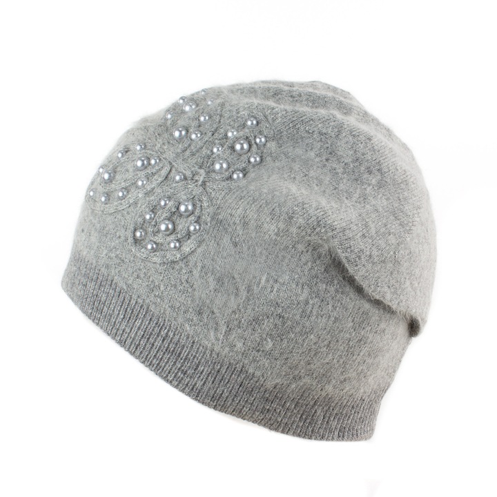 Caciula Dama din Lana PAMI, C-D621-286-gri
