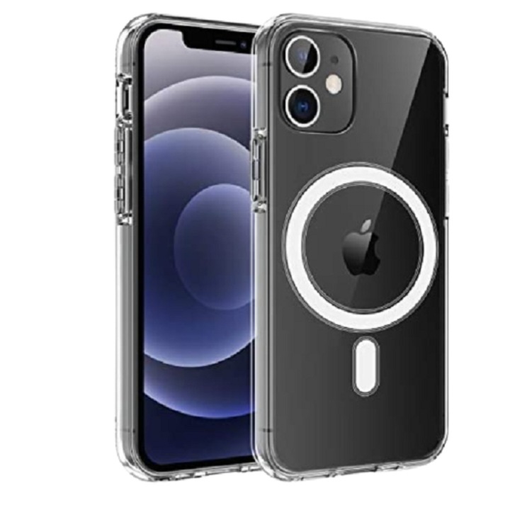 Huse silIcon cu protectie camera MagSafe compatibila cu Iphone 11