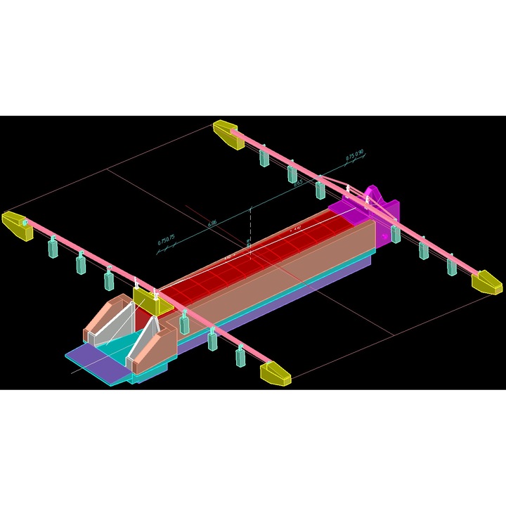 Pachet de programe CULVERT, CHUTE-ROOM, TYMPAN, GCULVERT