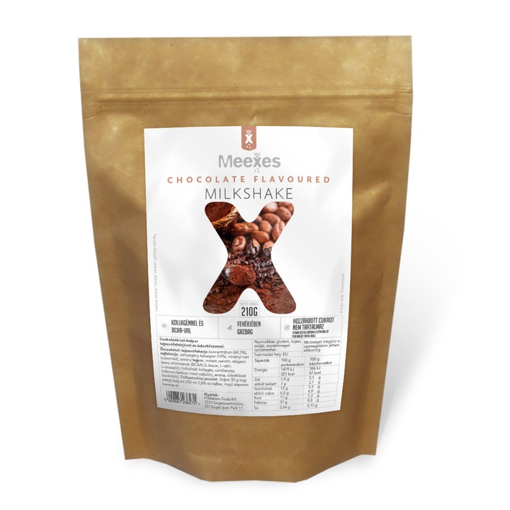 Meexes Csokoládé Ízesítésű Milkshake (+BCAA & COLLAGEN) 210G