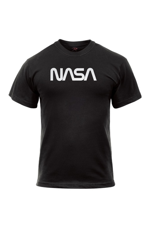 Мъжка тениска, ROTHCO, NASA, Черна, Черен