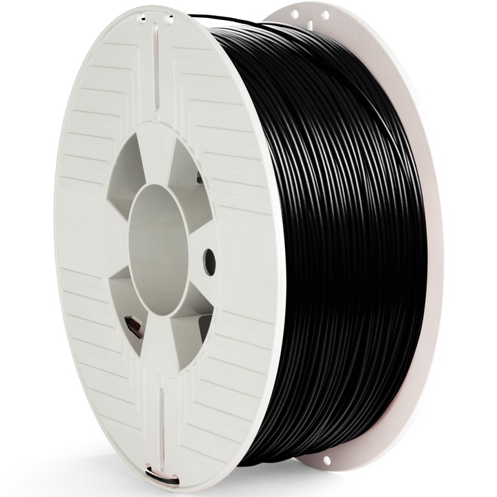 Filament Imprimanta 3D, PLA, 1.75mm, 1Kg, Black