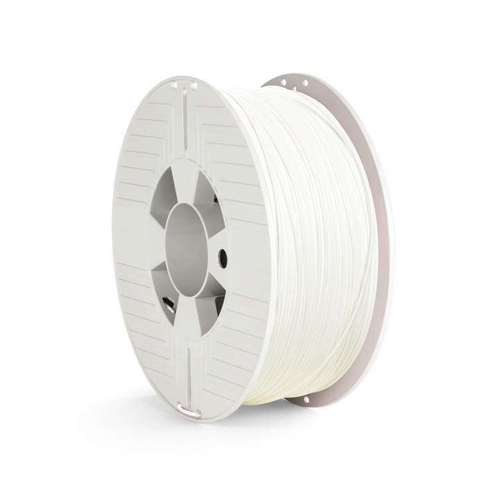 Filament Imprimanta 3D, PLA, 1.75mm, 1Kg, White