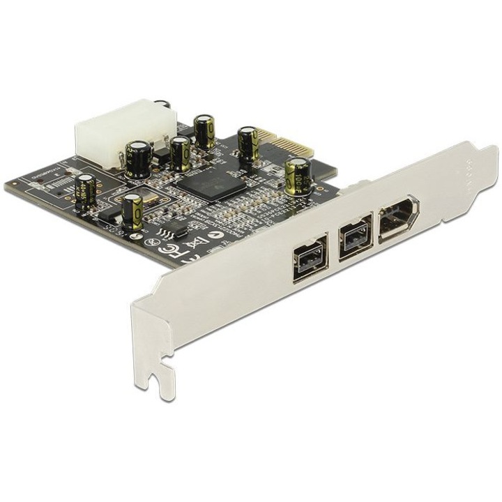 Delock PCI Express kártya FireWire A / B