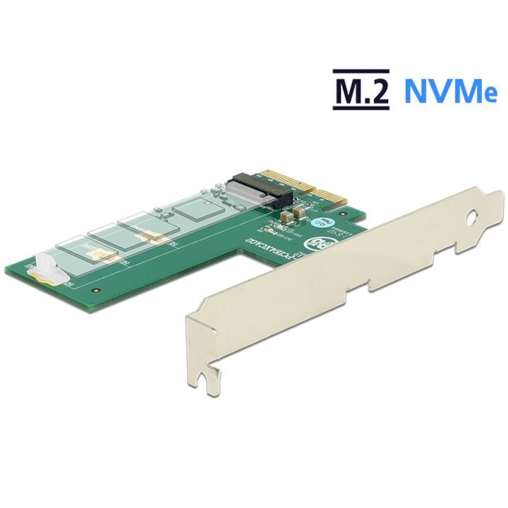 DeLOCK 89561 1x M.2 Key M port bővítő PCIe kártya (89561)