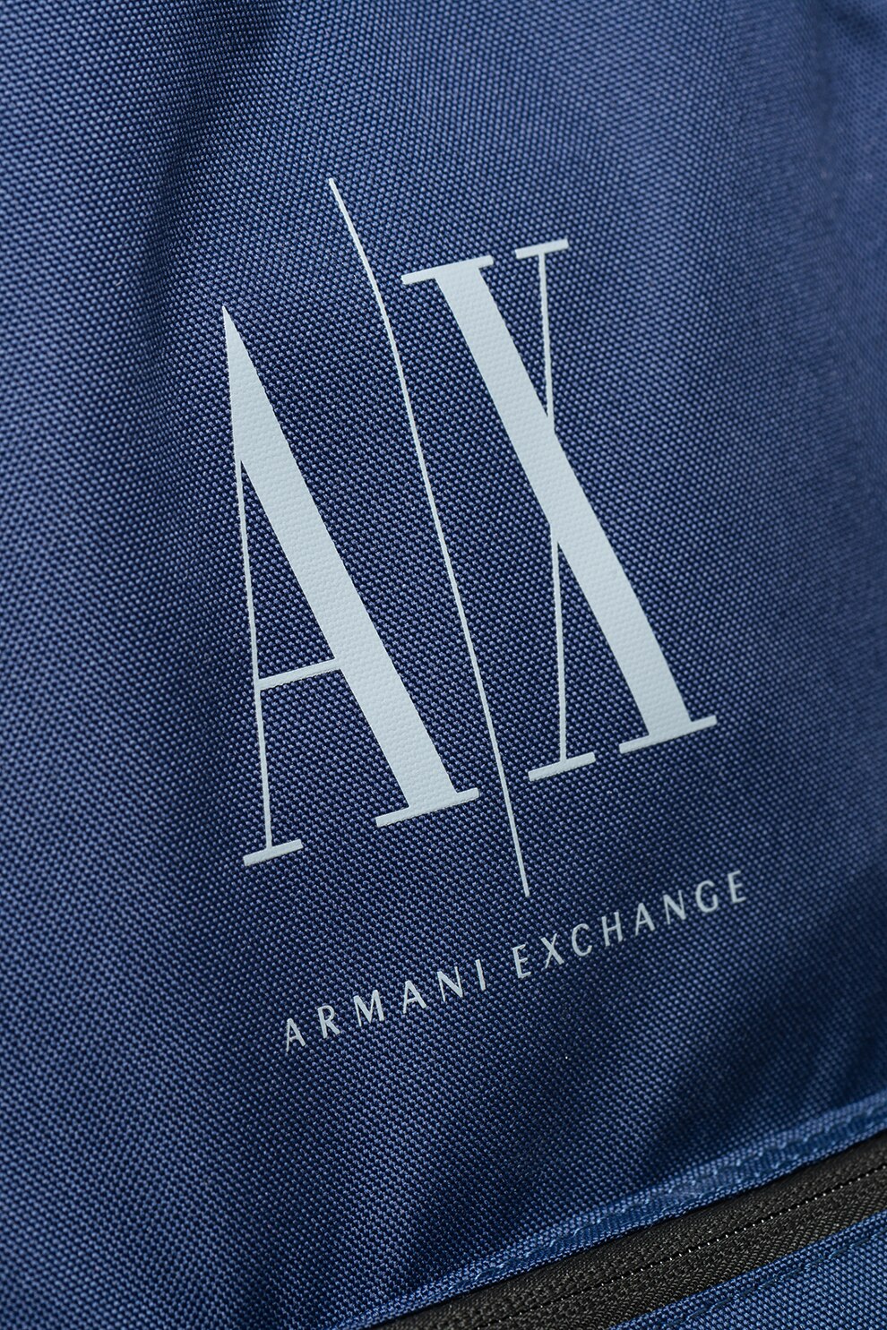 ARMANI EXCHANGE, Rucsac cu imprimeu logo, Indigo - eMAG.ro