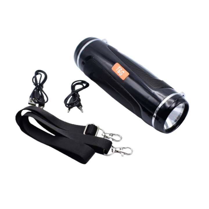 Boxa Portabila, MP3, TF/USB, Bluetooth, Radio FM, Putere 10W, 95 dB, Design Ergonomic, Functie Lanterna, Negru