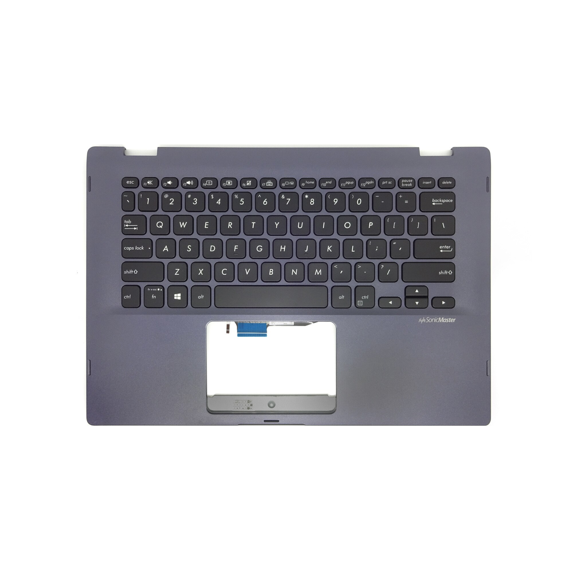 Carcasa superioara Asus gri inchis pentru VivoBook Flip 14 TP412UA - Main Image