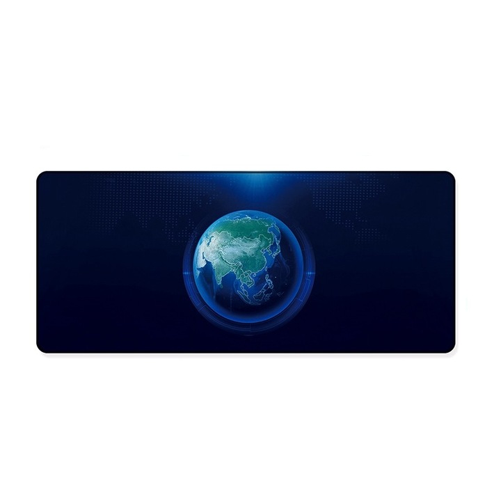 Mousepad Profesional pentru Gaming, 80 x 30 cm, Baza Cauciucata si Cusaturi Laterale, Compatibil Laptop sau Calculator, Premium, Terra, Original Deals®