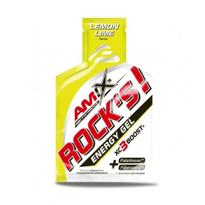 Izotóniás energizáló gél, Amix, Performance Rock's Citrom, 32 gramm