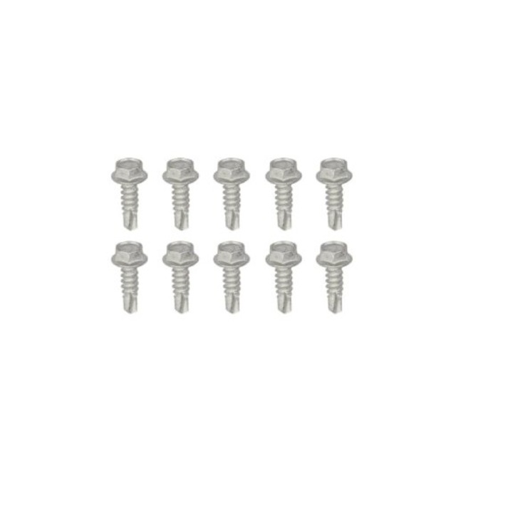 Set 10 clipsuri/ cleme tapiterie, universale, tip surub, 5x19 mm