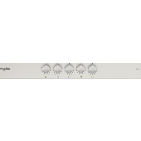 Plita incorporabila Whirlpool GMWL728IXL, Gaz, 4 zone gatit, Gratar fonta, 75 cm, Inox
