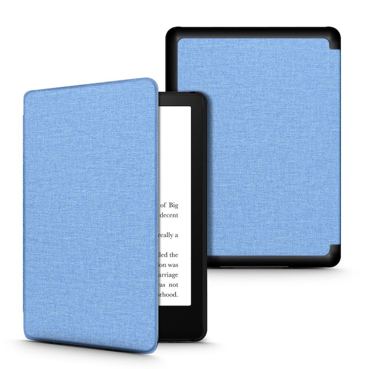 TECH-PROTECT Smartcase Kindle Paperwhite V / 5 - E-könyv / E-Book olvasó tok - farmer kék