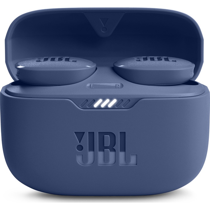 JBL Tune 130NC TWS In-ear fülhallgató, True Wireless, Bluetooth, Zajszűrő, Pure Bass, IPX4, Kék