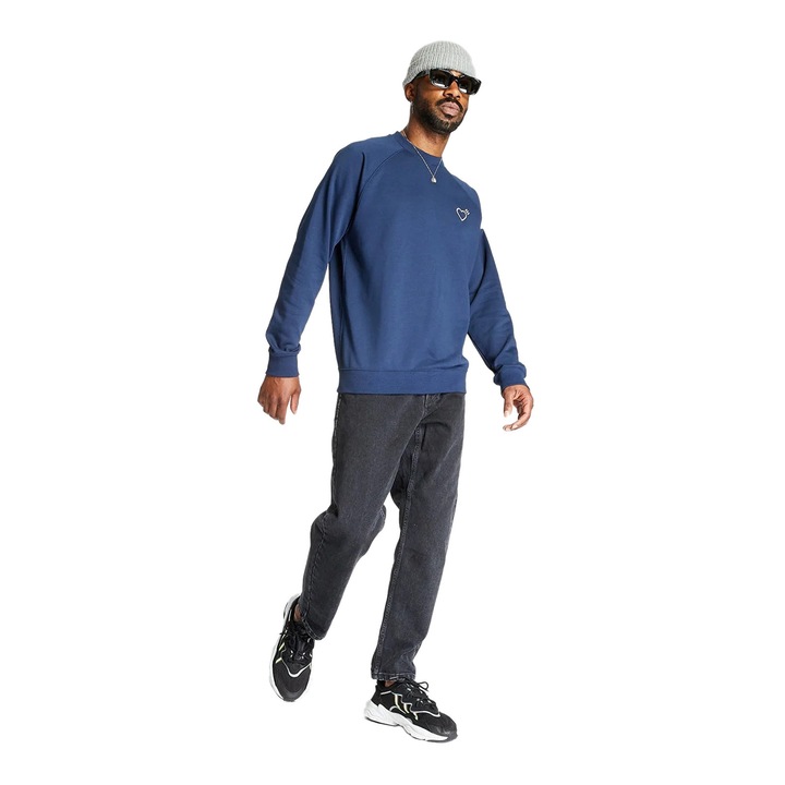 Bluza sport Adidas X Human Made Sweatshirt SKUGM4268, Bleumarin