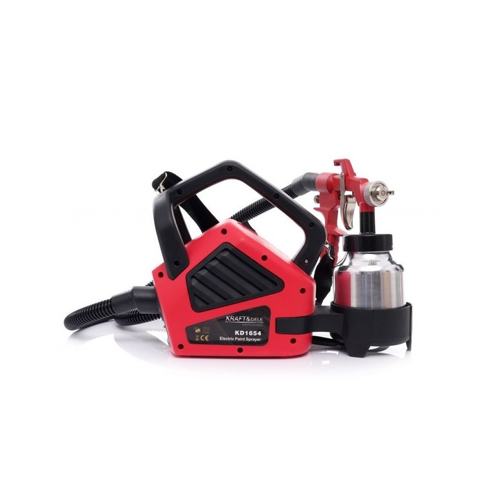 Pistol de vopsit electric cu compresor 600W duza 1.8mm 1000 ml, (KD1654)