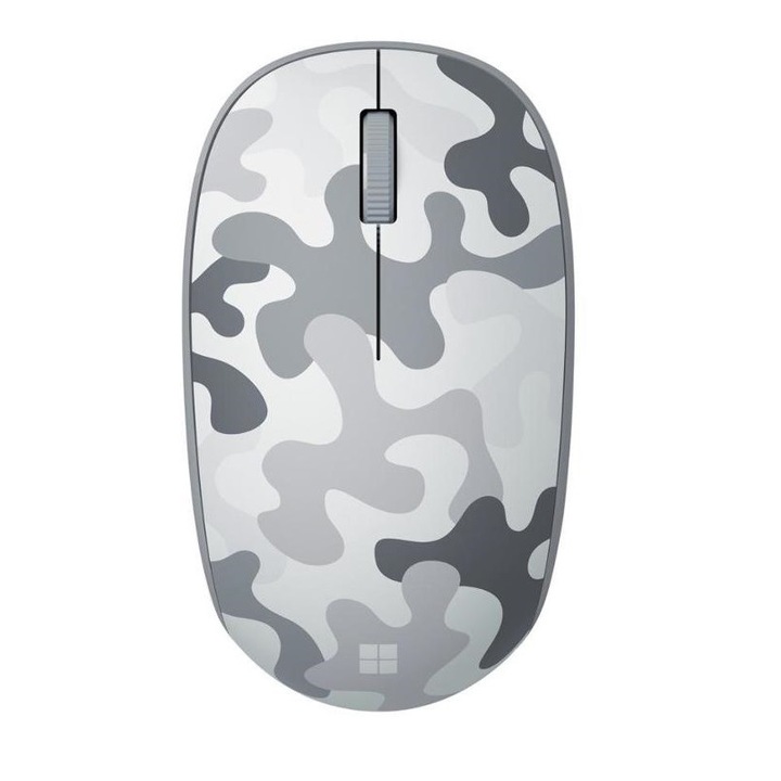 Безжична мишка Microsoft Bluetooth, арктически камуфлаж, Bluetooth