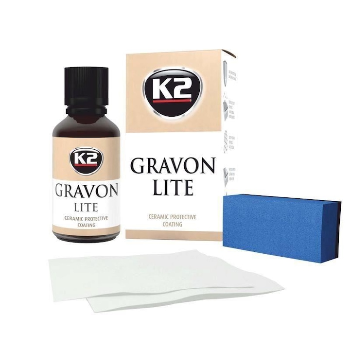 Set protectie ceramica 30ml GRAVON LITE K2