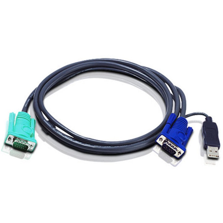KVM kábel ATEN 2L-5203U, USB, 3 m