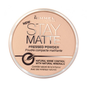 Pudra compacta Rimmel London Stay Matte 05 Silky Beige, 14 g Pudra compacta Rimmel London Stay Matte 05 Silky Beige, 14 g