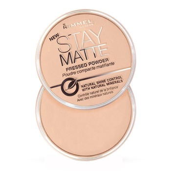 Pudra compacta Rimmel London Stay Matte 02 Pink Blossom, 14 g Pudra compacta Rimmel London Stay Matte 02 Pink Blossom, 14 g