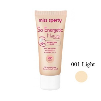 Fond de ten Miss Sporty So Energetic Natural Radiance 01 Light Fond de ten Miss Sporty So Energetic Natural Radiance 01 Light