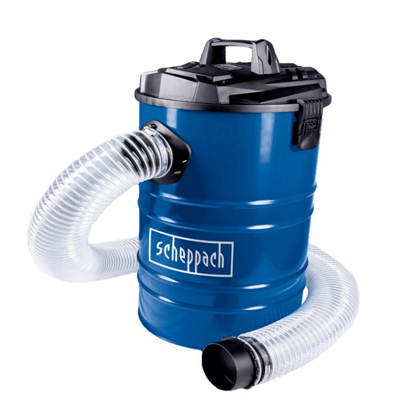 Aspirator industrial, Scheppach, Albastru, 65 l
