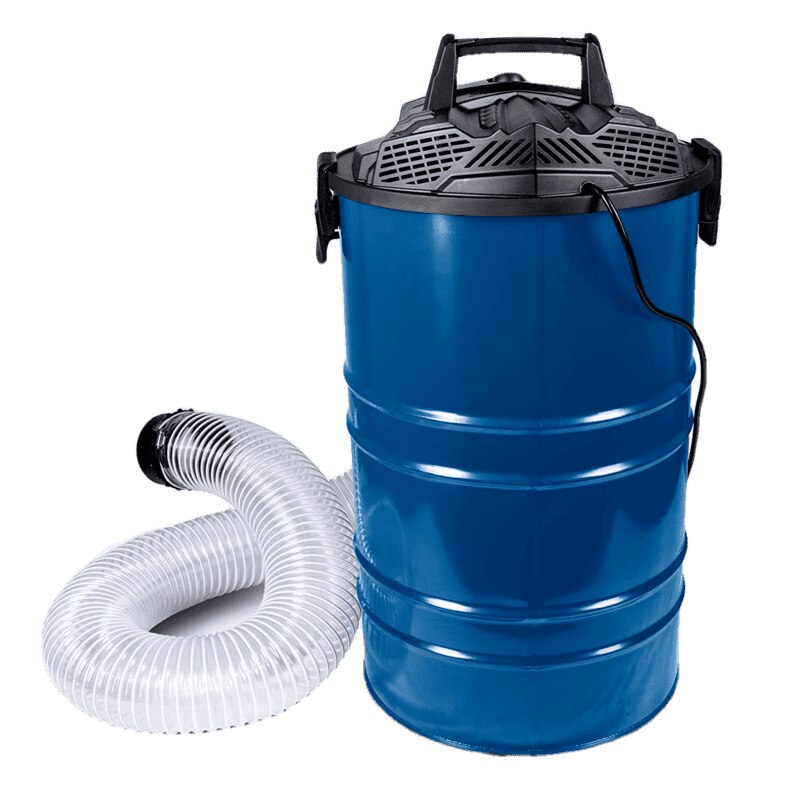 Aspirator industrial, Scheppach, Albastru, 65 l