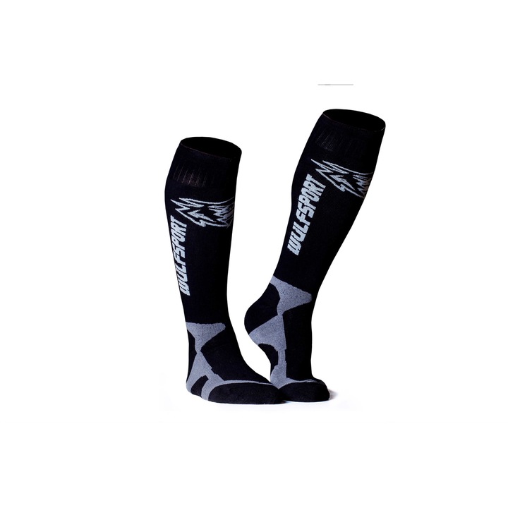 Sosete motocross atv wulfsport negru marimea 41-42