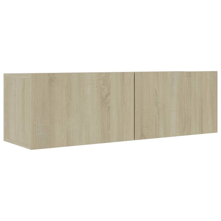 vidaXL sonoma-tölgy szerelt fa TV-szekrény 100 x 30 x 30 cm 14.25 kg