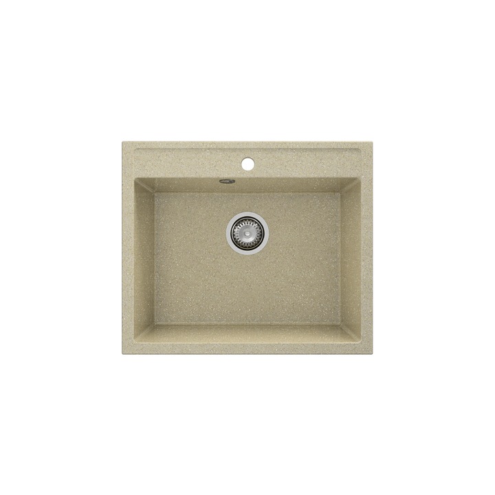 Chiuveta din compozit de bucatarie FAT , bej 950 , 60 x51 cm
