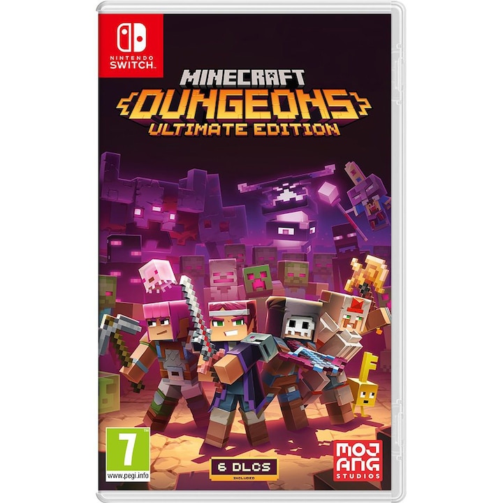 Minecraft Dungeons Ultimate Edition Videójáték, Nintendo Switch konzolhoz