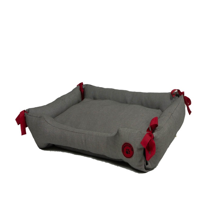 Culcus catel mic, Animalier, 3S012, Bumbac premium, 55x37x15 cm