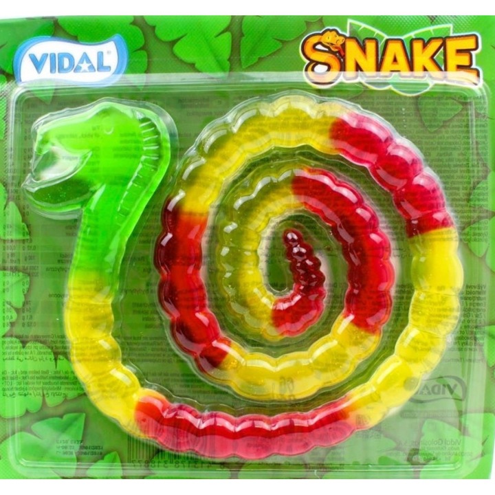 Vidal Snake gumikígyó 66g