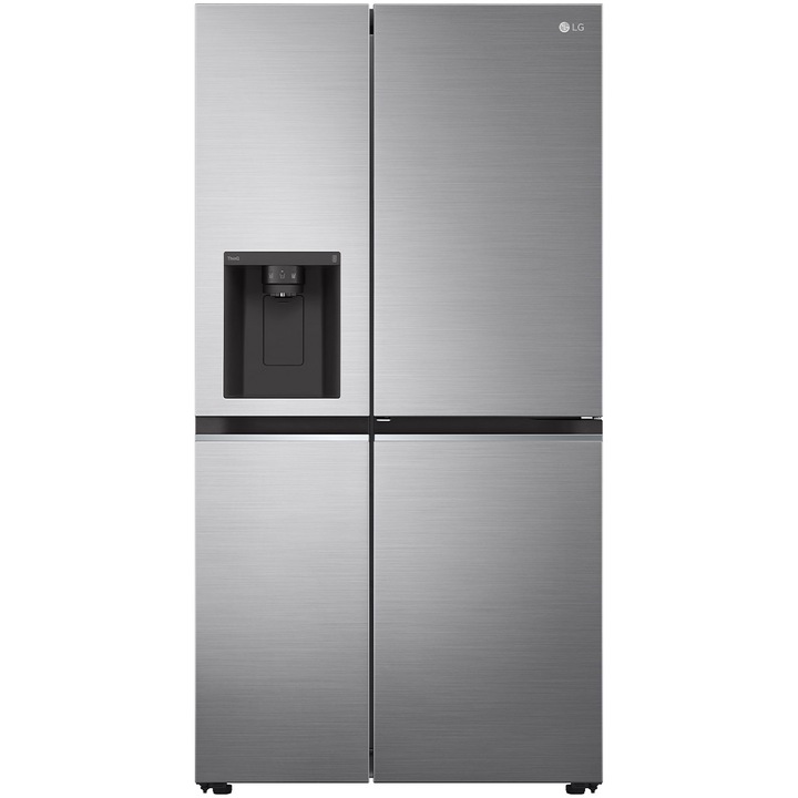 LG GSJV71PZTE Side by Side hűtő, 635 l, M:179 cm, Total No Frost, Door Cooling, E energiaosztály, Ezüst