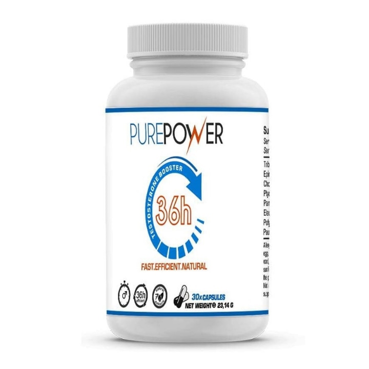 Pastile Potenta – PURE POWER 36H, 30 capsule, Body Line