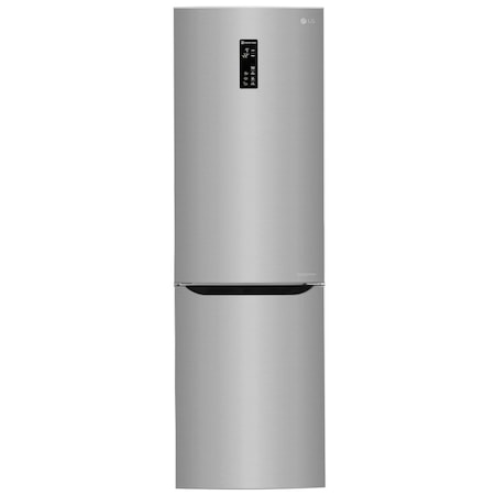 Combina frigorifica LG GBB59PZKVS, 318 l, Clasa A+, Full No Frost, H 190 cm, Argintiu