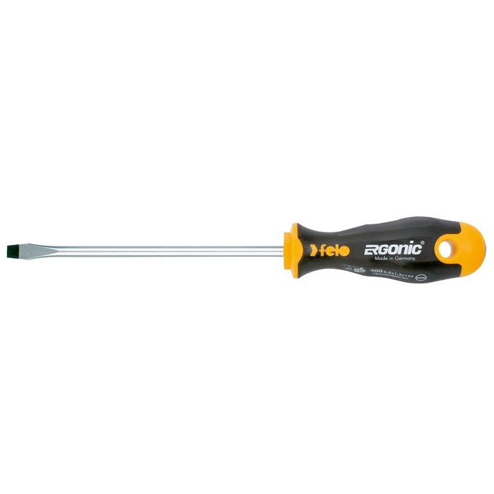 Отвертка с прав връх 6,5 x 1,2 x 150, серия ERGONIC, Felo 40065510