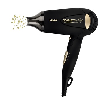 Uscator de par SCARLETT SC-HD70IT10 1400W, Ionizare, Cool shot, 2 viteze/2 setari temperatura Uscator de par SCARLETT SC-HD70IT10 1400W, Ionizare, Cool shot, 2 viteze/2 setari temperatura