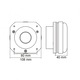 Dome hangszóró 3", 150/300 W - 8 Ohm