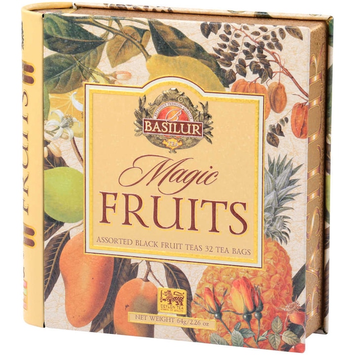 Плодов чай асорти Basilur Magic Fruits, 64 г