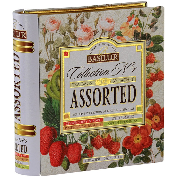 Basilur Collection No. 1 Assorted Tea válogatás, 56 g