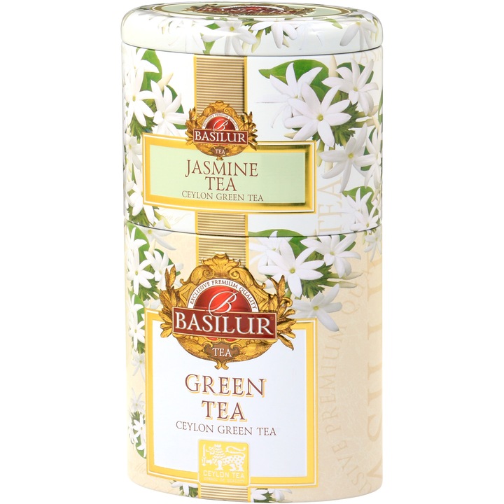 Ceai verde cu iasomie Basilur Jasmine, 100 g