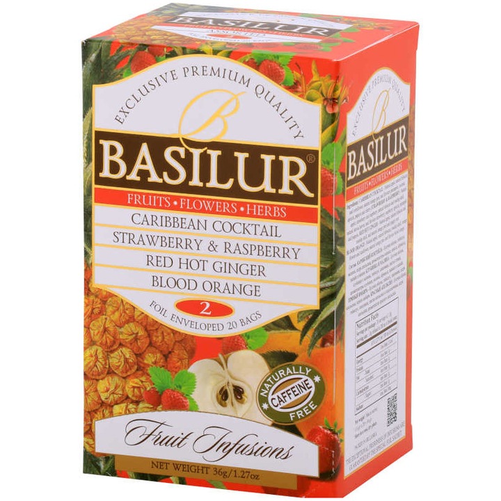 Ceai asortat Basilur Assorted Volume II, 1.8 g x 20