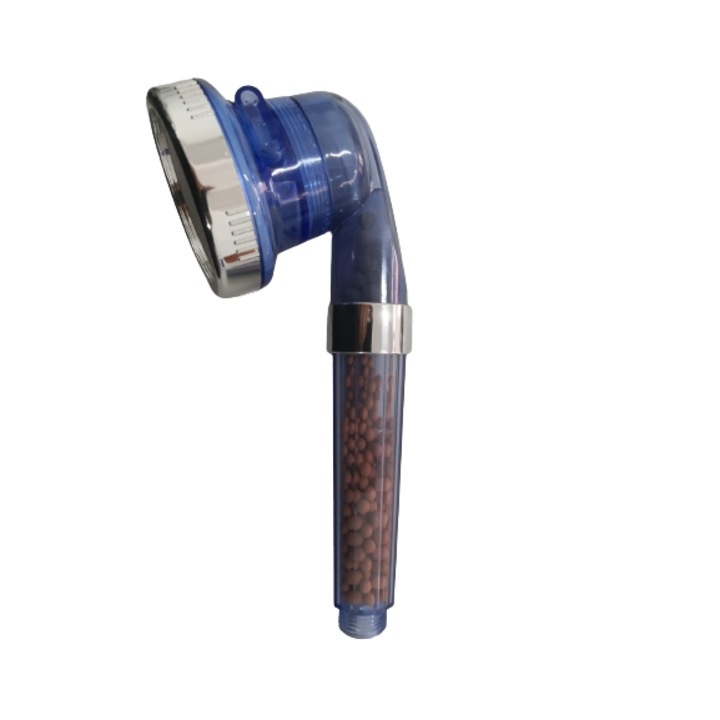 Cap de dus cu filtru albastru si 3 trepte de ajustare apa MVD