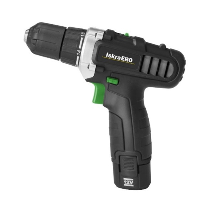 Burghiu cu acumulator Iskra ERO IE-CD62-120S