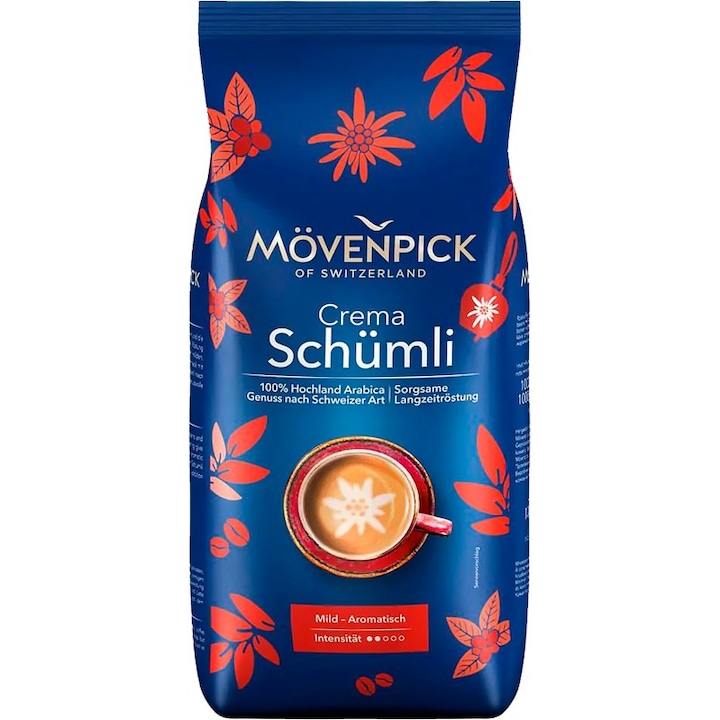 Cafea boabe Movenpick Crema Schumli, 1 Kg