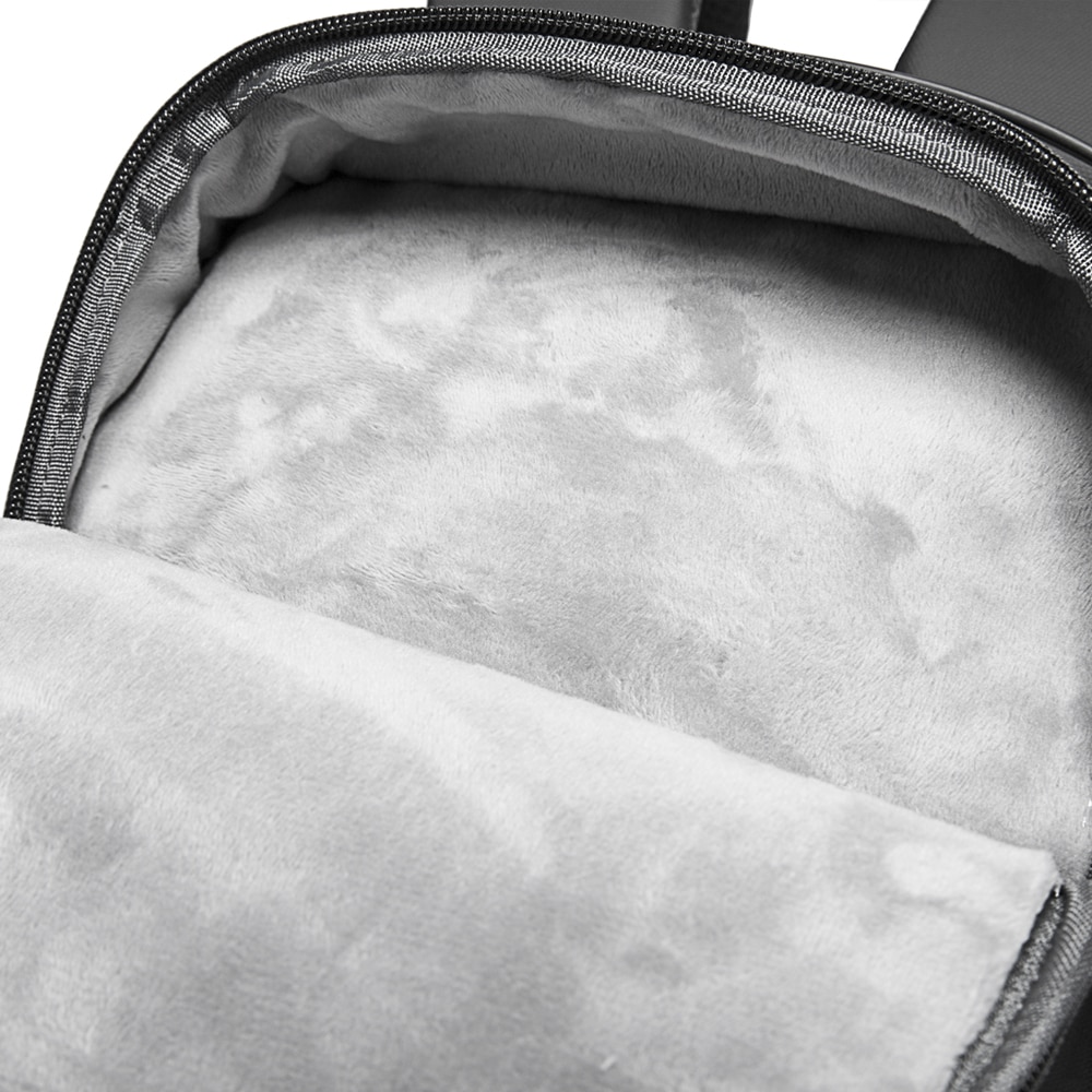 Rucsac smart unisex, rezistent la apa, port USB, BANGE BG7277BK negru